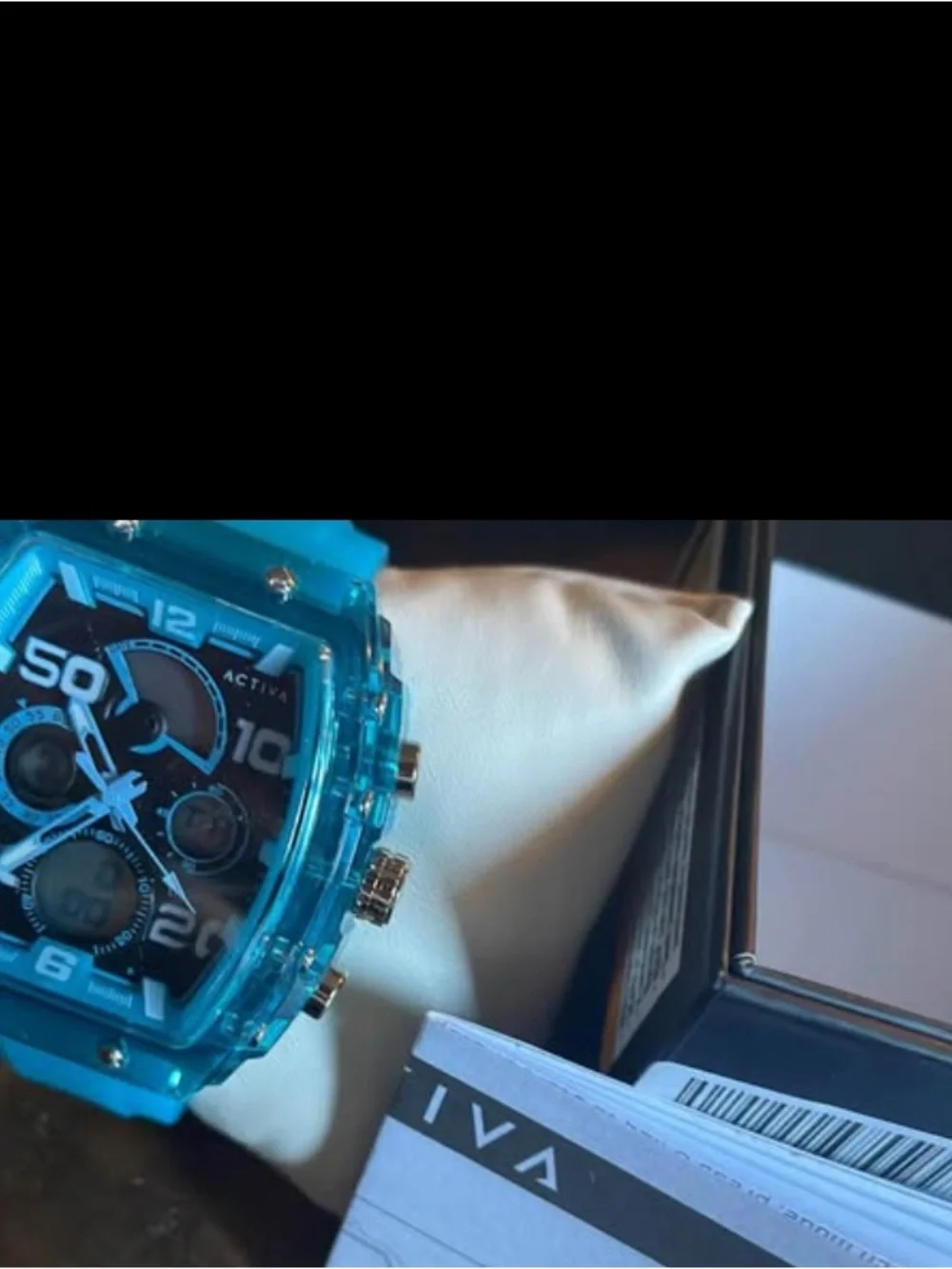 Ativa Bright Turquoise Dual-Display Sport Watch